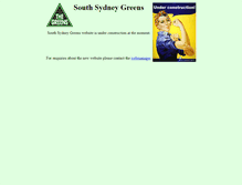 Tablet Screenshot of heffron.nsw.greens.org.au